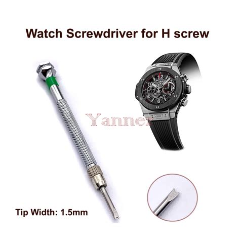 hublot h screws replacement|Hublot watch screwdriver.